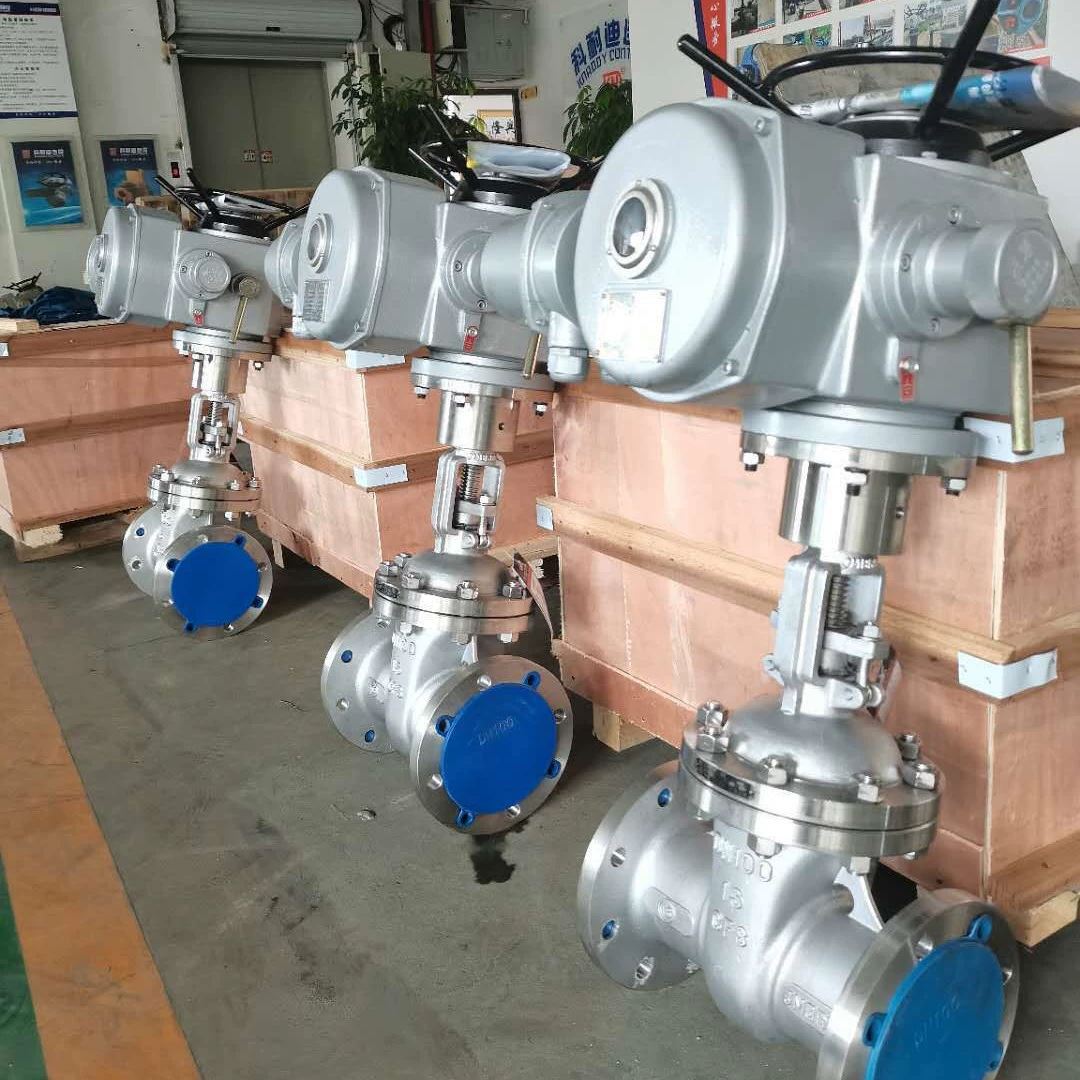 Электрическое устройство Shanghai Konidi с клапаном с электрическим фланцевым клапаном из нержавеющей стали Z941W-16P в комплекте