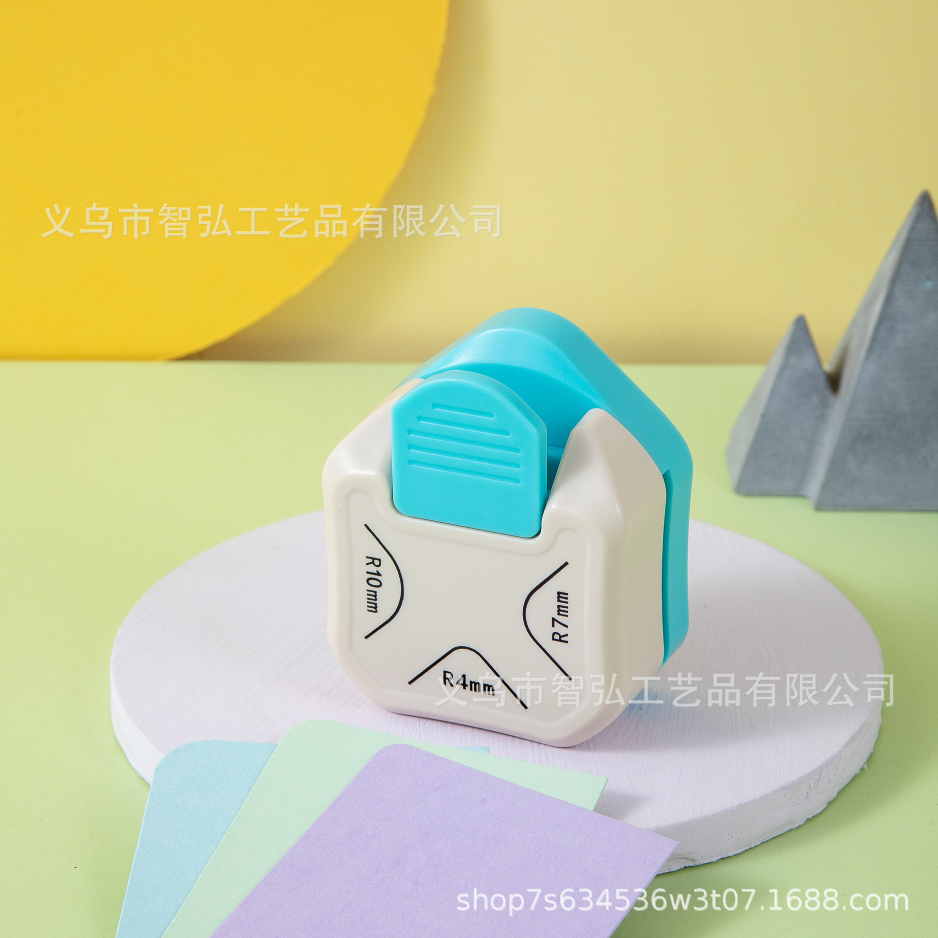 Tres en uno filete R4 Dispositivo de biselado R10 cortador de esquina R7 cortador de esquina Dispositivo de grabado perforadora