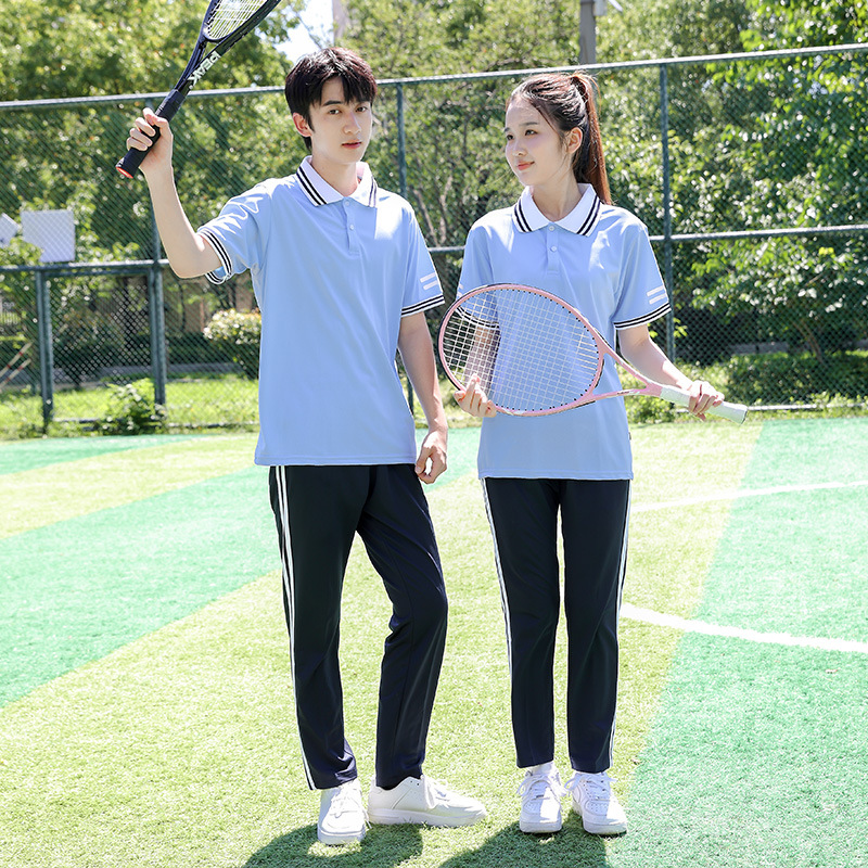 중학교 교복 세트 초중고 학생 여름 반팔 고교생 봄 · 가을 야구 유니폼 수업 유니폼 스포츠 3 종 세트