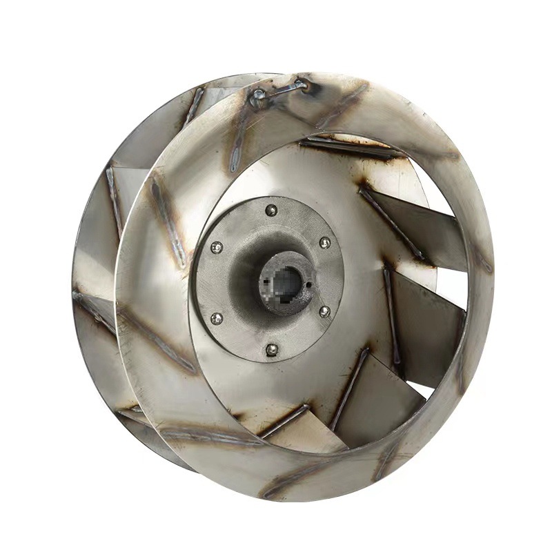 4-72 C型通风机配件叶轮304不锈钢防锈扇叶轮子厂家非标
