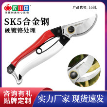 台湾佐川田168L 园林工具修枝剪日本钢冈恒款树枝果枝剪刀树枝剪