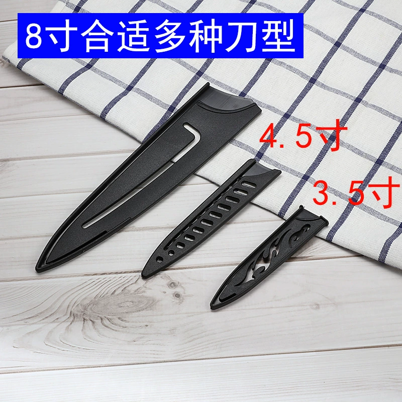 Защитный чехол для кухонных ножей Чехол для хранения кухонных ножей Полка для кухонных ножей на открытом воздухе Легко носить с собой Защитный пластиковый чехол для ножей