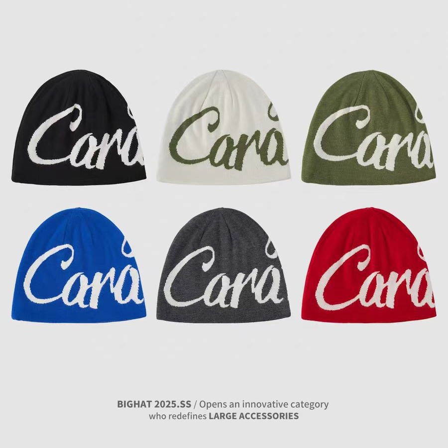 川西冷帽女大头围针织帽秋冬山系毛线帽显脸小登山包头帽护耳帽