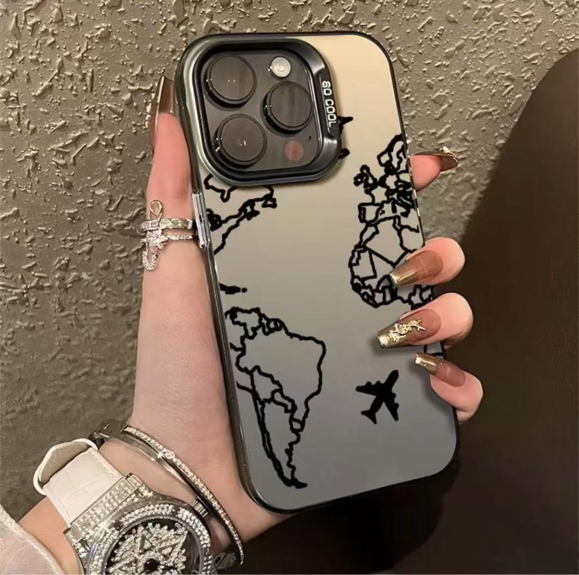 Nuevo avión transfronterizo para iPhone 16 funda para teléfono móvil Apple 15promax/14/13pro/12 Europa y América 11