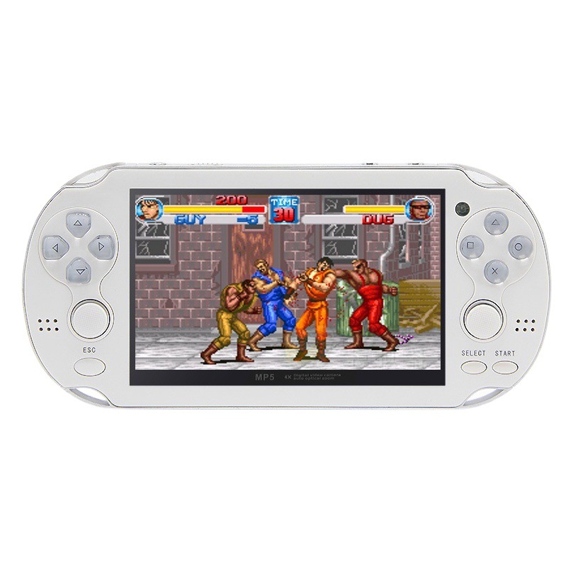 Transfronterizos para PSP4G dual rocker consola de juegos portátil nostálgica retro 128 bits PC arcade gbNES fábrica