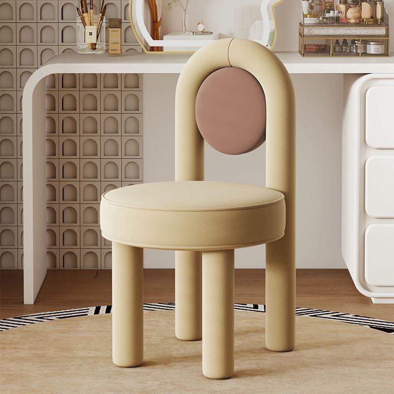 Girls' Chair Dressing Light Luxury Manicure Makeup Nordic Cream Home Bedroom Dressing Table Simple Internet Celebrity Cloakroom