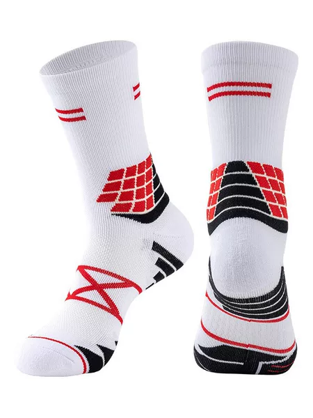 Anti-Slip Football Socks Ab Yarn Elite Practical Basketball Socks Professional Sports Socks Mid-Tube Short-Tube Thickeneded Men's Basketball Socks