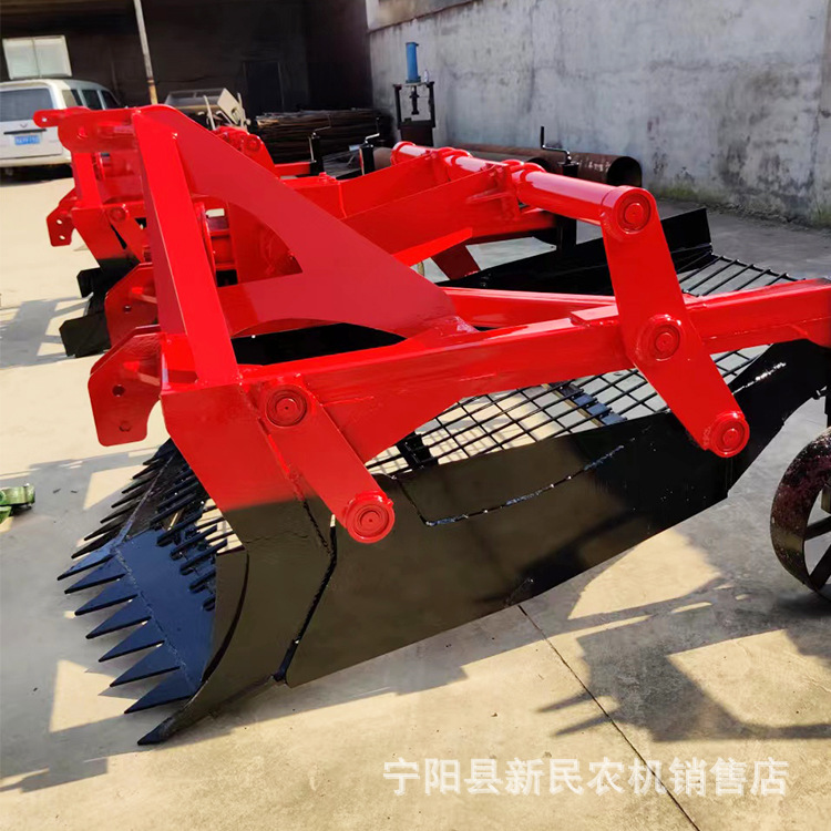 山西地区用药材收获机辣根地黄收获机黄芪白芷根茎类药材挖掘机