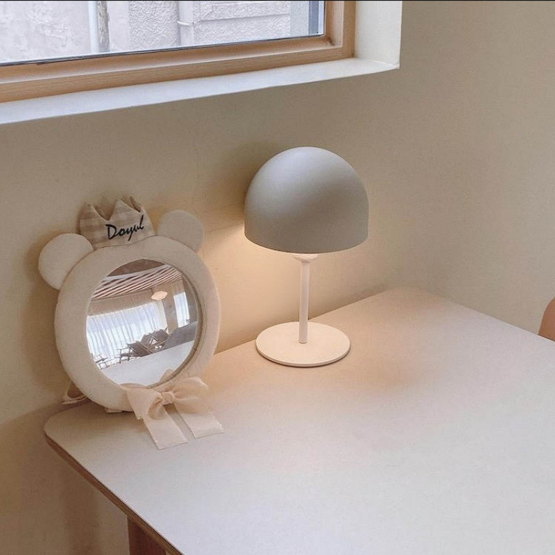 Korean ins Bear Crown Mirror Baby Safety Seat Rear View Mirror Children's Room Children's Wear Shop Decorative Studio Photoshoot