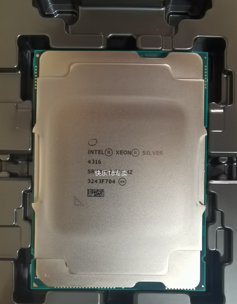 适用适用于IntelXEON CPU Silver 4316 2.3GHz 20核 30M 150W 正