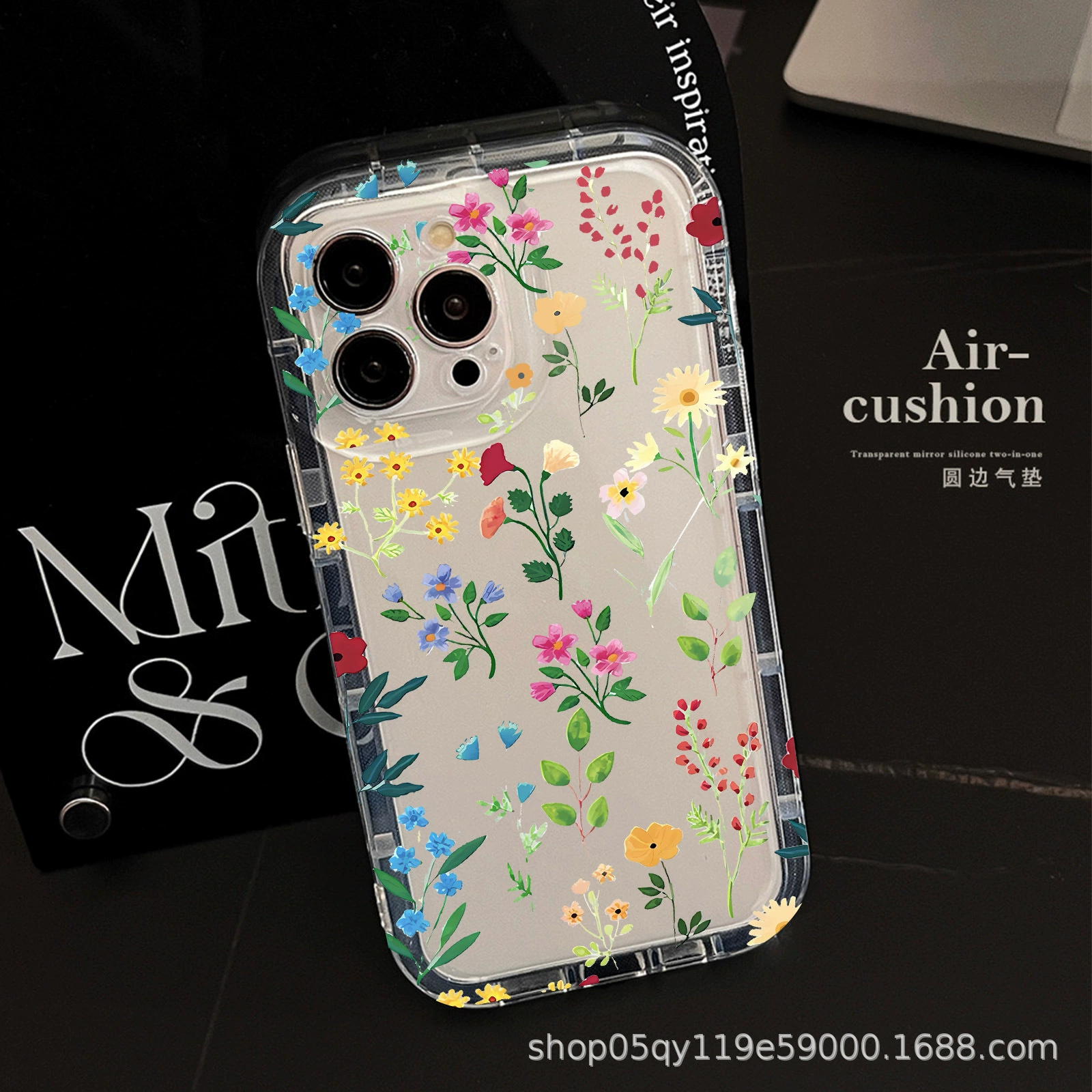 Яблоко, воздушный пакет, чехол для телефона, iPhone16 Pro, iPhone 12, с цветами, iphone