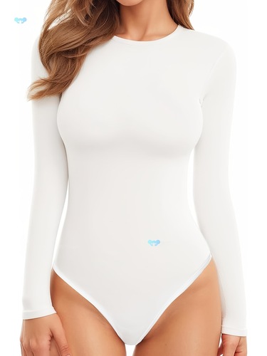 Women's Long Sleeve Comfortable Bodysuit