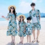 四口夏季新款休闲连衣裙