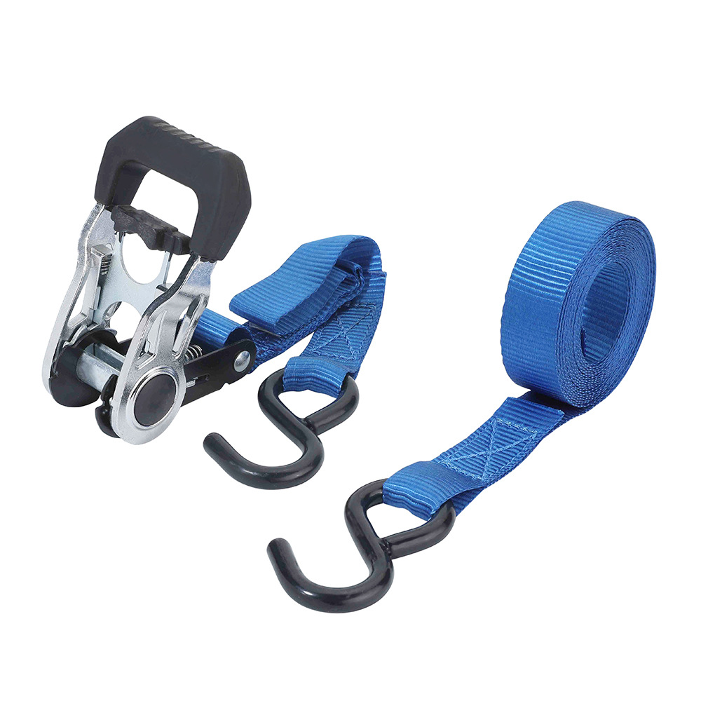 源头厂家1 1.5 2 3 4英寸拉紧器绑带金属件包胶棘轮收紧器