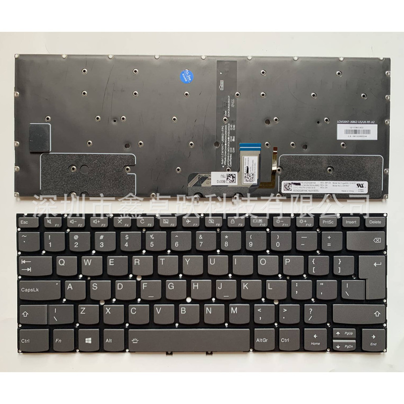 Suitable for Lenovo Yoga 930-13Ikb Yoga C930-13Ikb Yoga 7 Pro-13Ikb Keyboard Suitable for Lenovo Yoga 930-13Ikb Yoga C930-13Ikb Yoga 7 Pro-13Ikb Keyboard