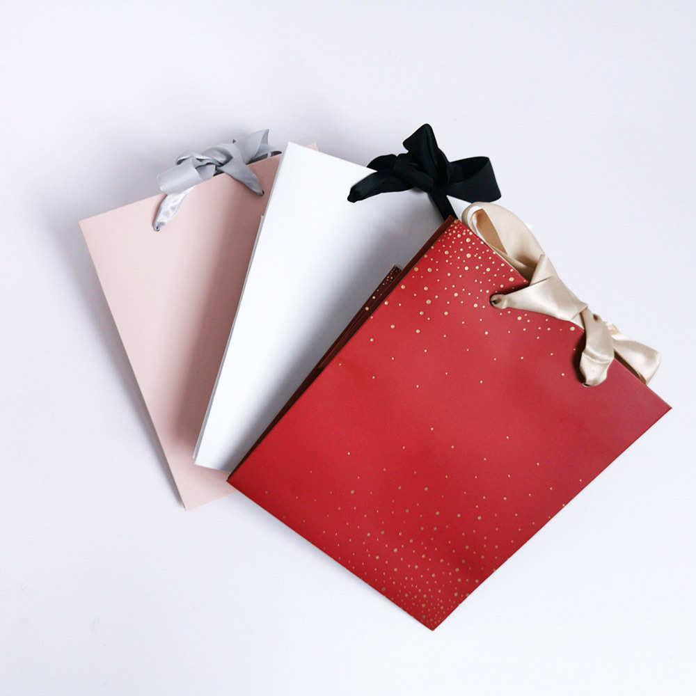 外卖打包袋定做烘焙奶茶咖啡手提袋彩色购物袋白牛皮纸袋定制logo