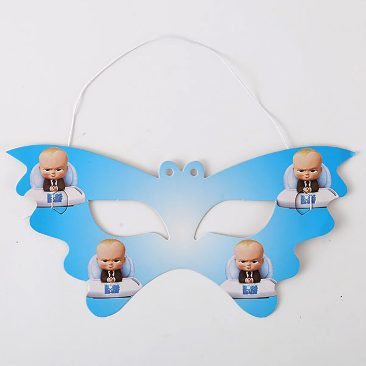 Bebé fiesta traje pequeño jefe cumpleaños vajilla fiesta suministros niños cumpleaños fiesta decoración fábrica suministro