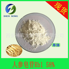 人参皂苷Rb1 58%rb1单体水溶人参总皂甙人参根提取物 Rg3Rh2现货