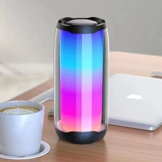 厂家直销PULSE4蓝牙音箱 脉动4无线全屏炫彩琉璃低音炮礼品音响