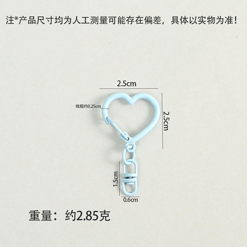 カラフルな亜鉛合金ラブバックル 8 字型バックル diy ジュエリーキーホルダーペンダント人形アクセサリーペンダント卸売|undefined