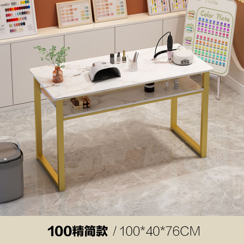 美甲桌带桌椅现代简约单人双人美甲台网红美甲店沙龙家具指甲桌|undefined