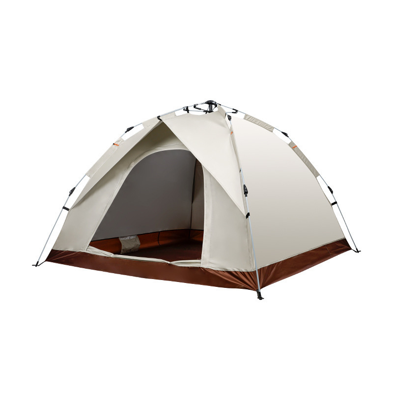 3～4人用旅行用二層式全自動テント、キャンプ用フルセット、アウトドア用二人用キャンプ、バーベキュー、自動クイックオープン|undefined