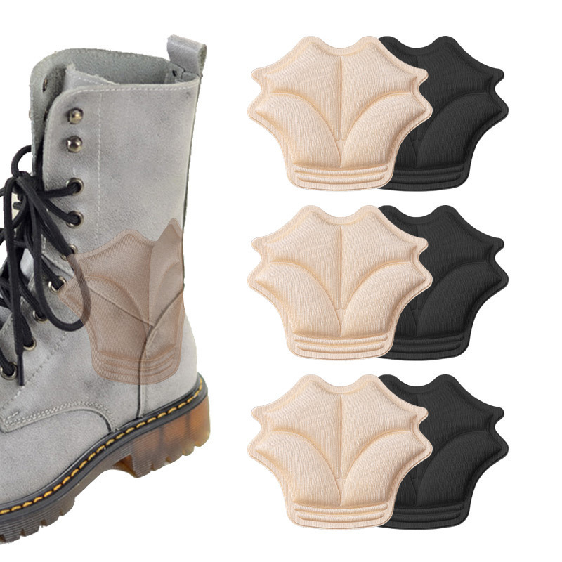 马丁靴柔软跟鞋后跟贴半码垫高帮鞋防磨裁剪防掉可贴调码