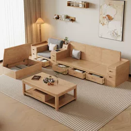 实木床;桌类、茶几;餐桌