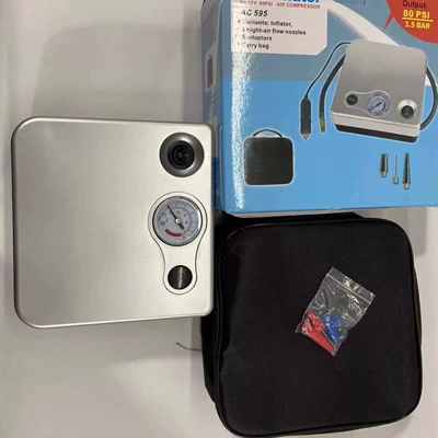 Cross-Border Foreign Trade Portable Air Pump for Vehicles, High-Power Electric Tire Inflator, Car Air Pump Manufacturer (Hava nasosu) - high-power-car-air-pump
