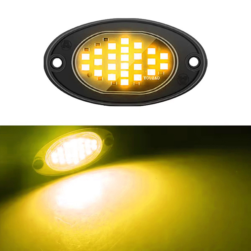 automóvil led chasis luces todoterreno Wrangler chasis luces de modificación luces de atmósfera image 13