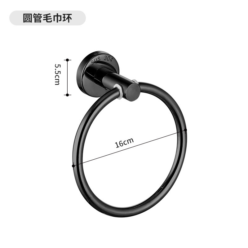 Juego de accesorios de baño en acero inoxidable, toallero y colgadores resistentes, venta al por mayor image 15