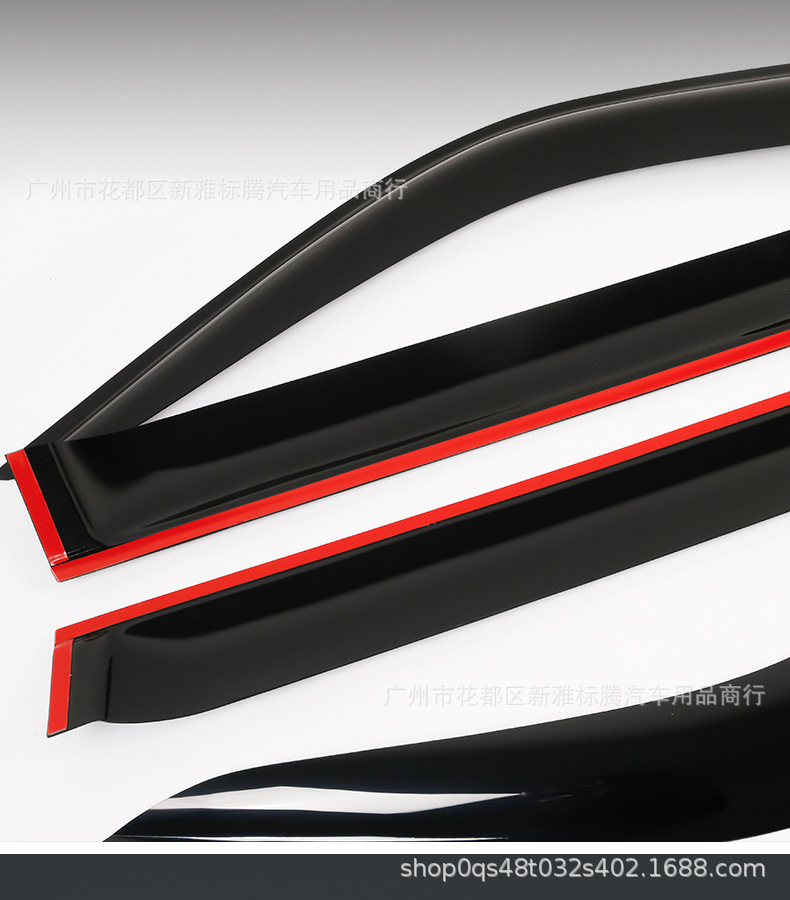 Great Wall Haval H9 Second-Generation Window Rain Guards, Window Blackening, Black Warrior Visors, Sunshade Exterior Accessories