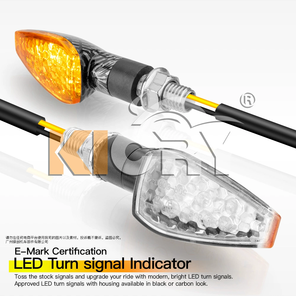 Трансграничные горячие продажи запчастей для мотоциклов модифицированный универсал с сертифицированным Emark 14светодиодным индикатором поворота