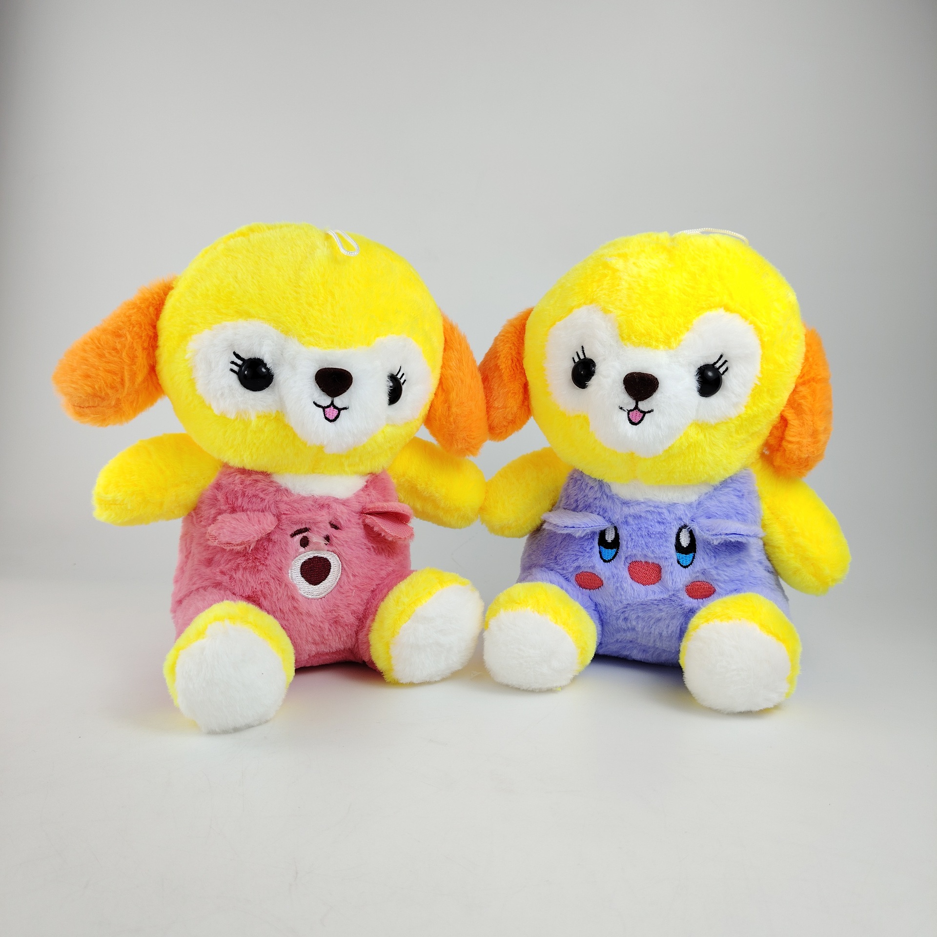 Lindo de ocho pulgadas de peluche de juguete muñeca boda lanzando muñeca regalo al por mayor logo