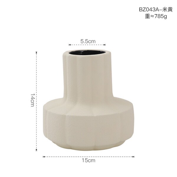 Brand cream ceramic decorations for living room