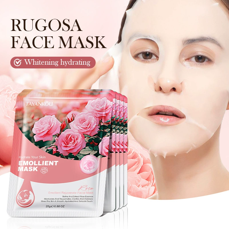 Маска для лица FAYANKOU Rose & Fruit Sheet Masks, 25 г, одноразовый пакет, увлажнение