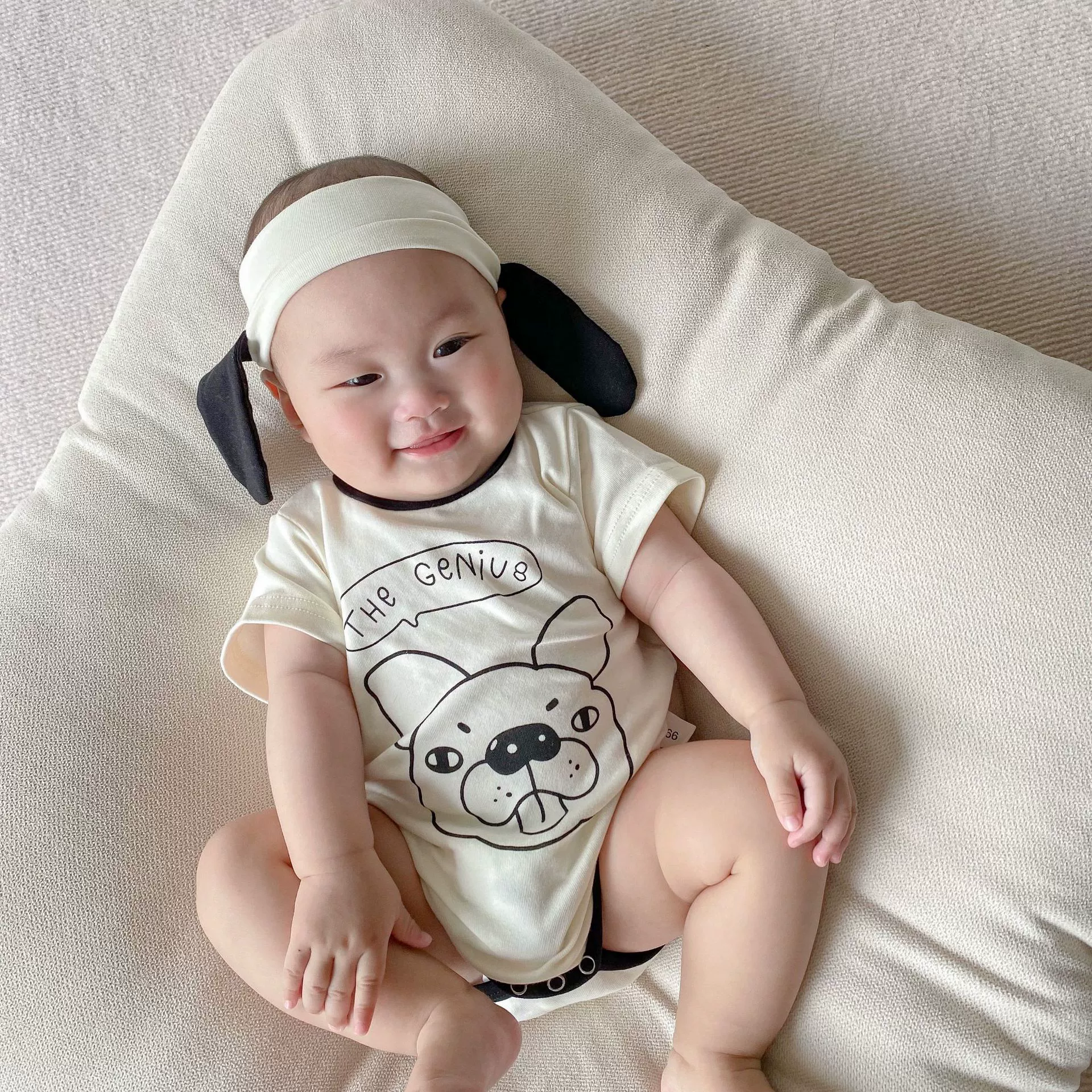 2024 трансграничное детское харе новорожденный с короткими рукавами рептилий костюм детское цельное платье щенки