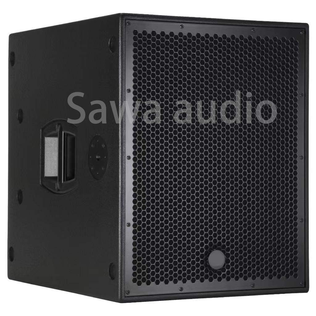 18 pulgadas subwoofer solo altavoz profesional al aire libre altavoz de alta potencia conferencia bar escenario sonido de matriz lineal