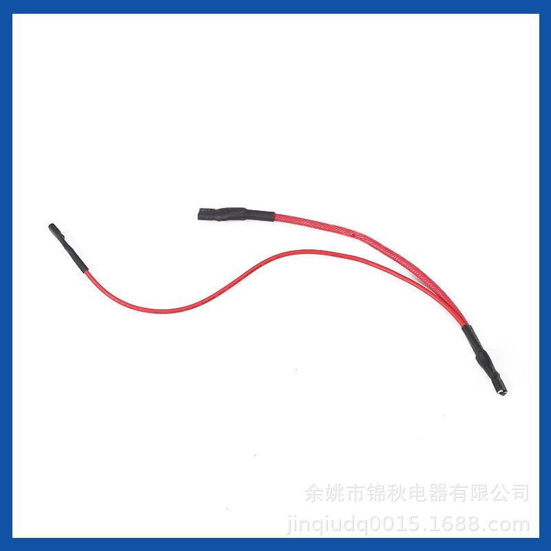 源头工厂直供硅胶软排线编织线led线电子线高温编织线束加工订造