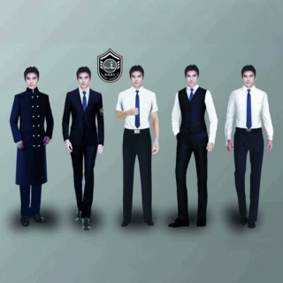 交通管理专业男款夏季套装
