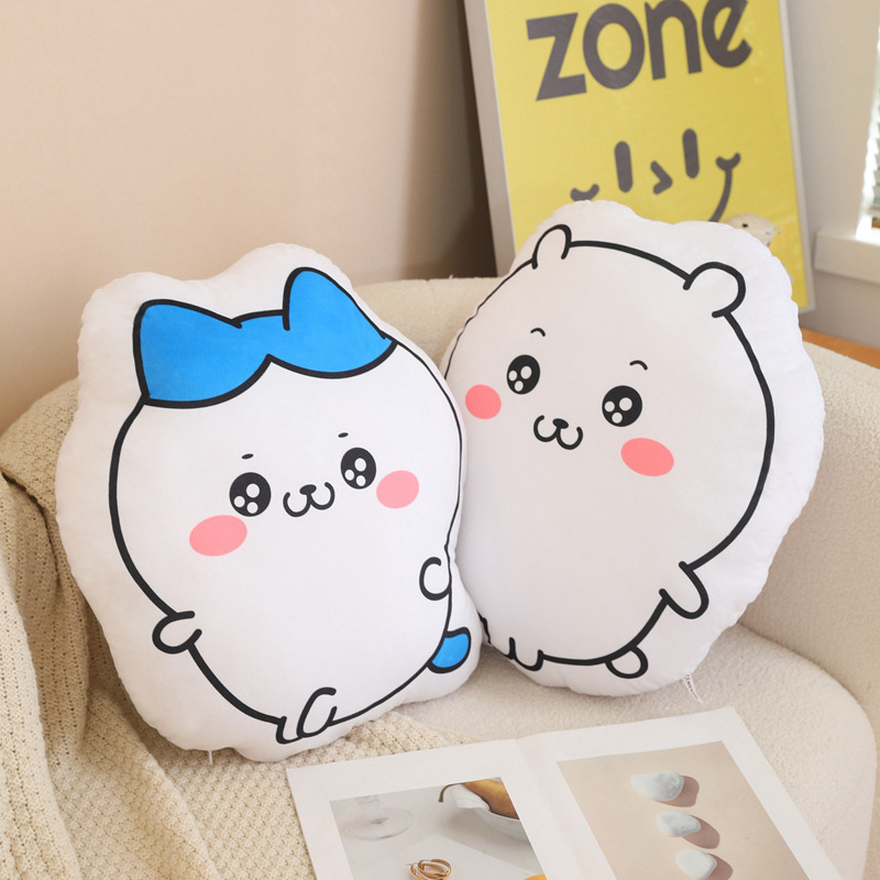 Cross-border lindo kawaii almohada sofá cojín cómic alrededor de la tienda de regalos muñeca anfitriona al por mayor