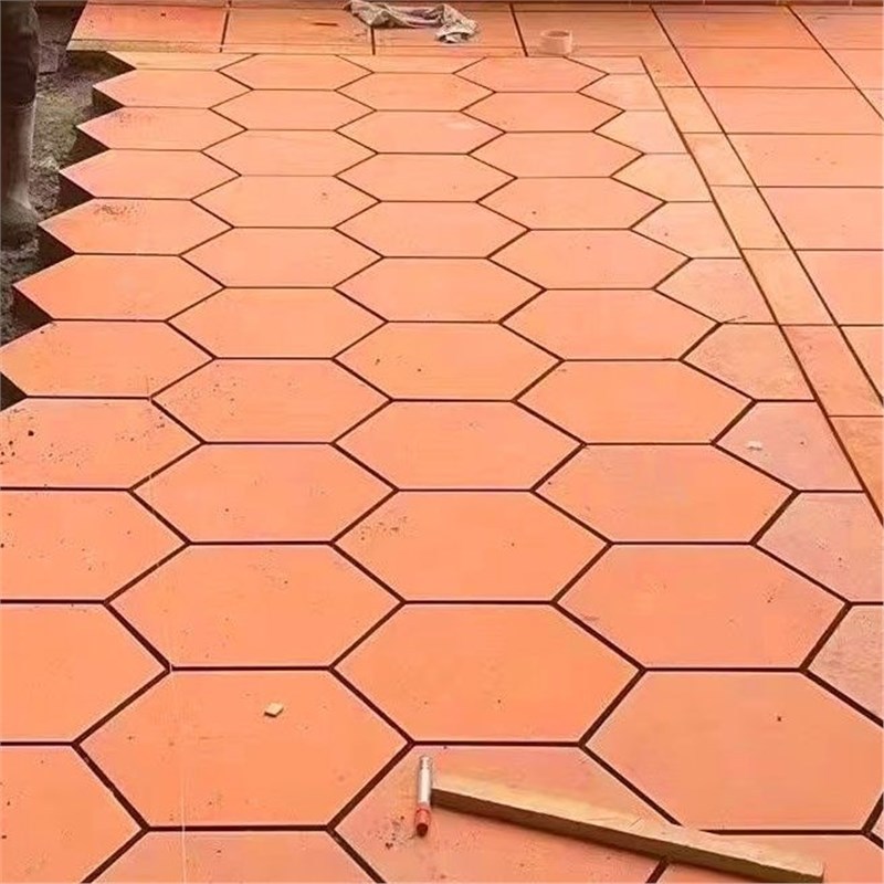 广东清远实心六角砖河道护坡砖实心六棱块六角护坡砖预制混凝土生