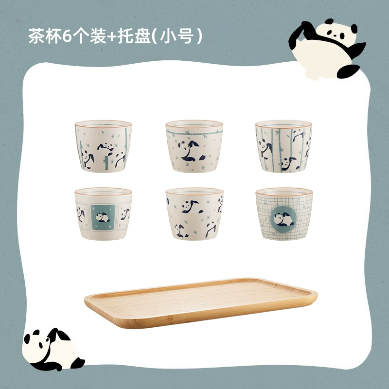  tea set for office, gift box in gift box for home use, teapot, cute tea cup