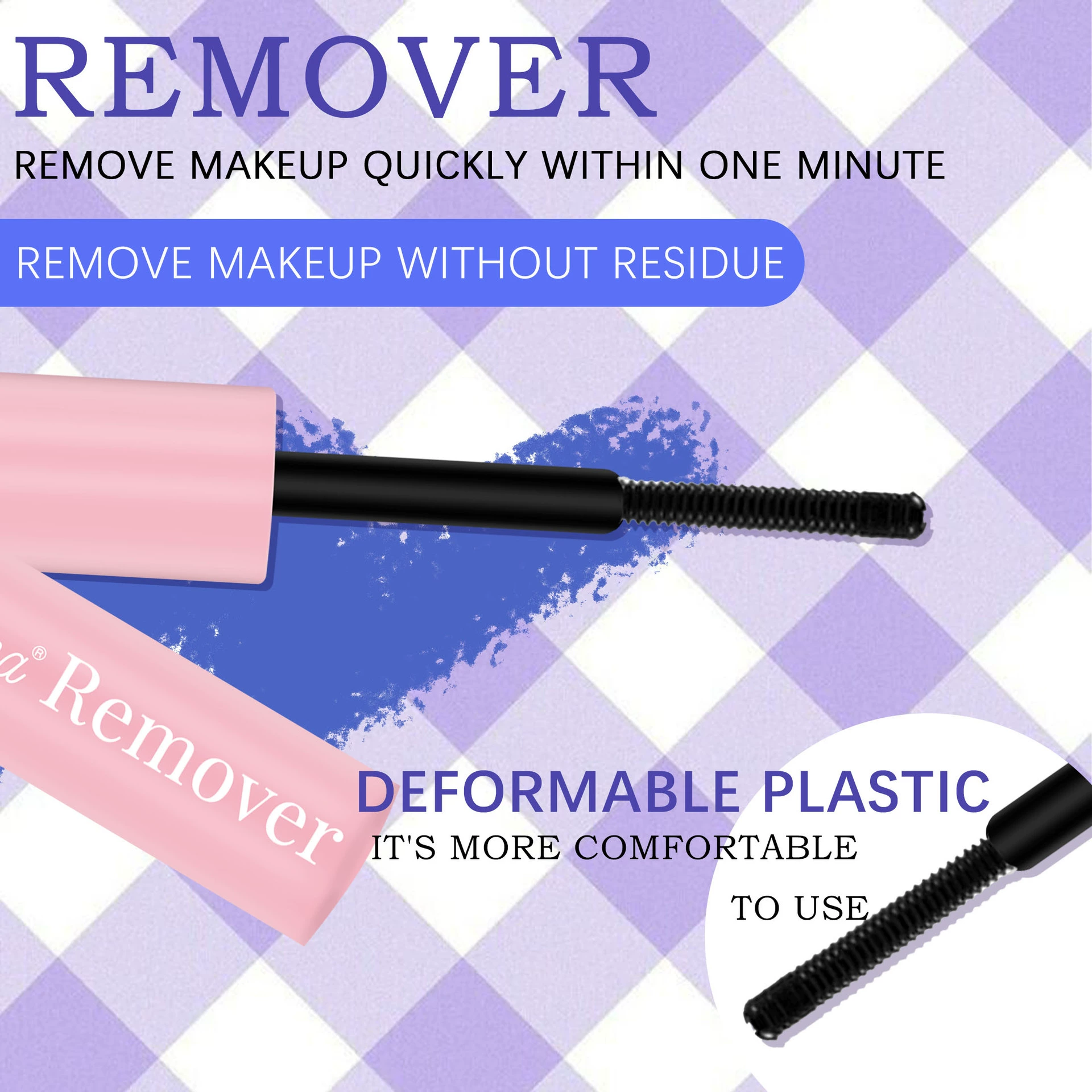 False eyelashes, set, glue for eyelashes