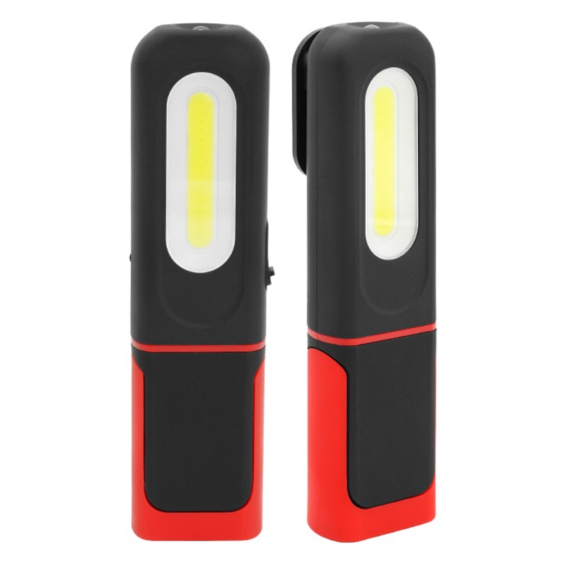 Los fabricantes suministran brillante COB luz de trabajo portátil ajustable luz de inspección al aire libre linterna luz de trabajo