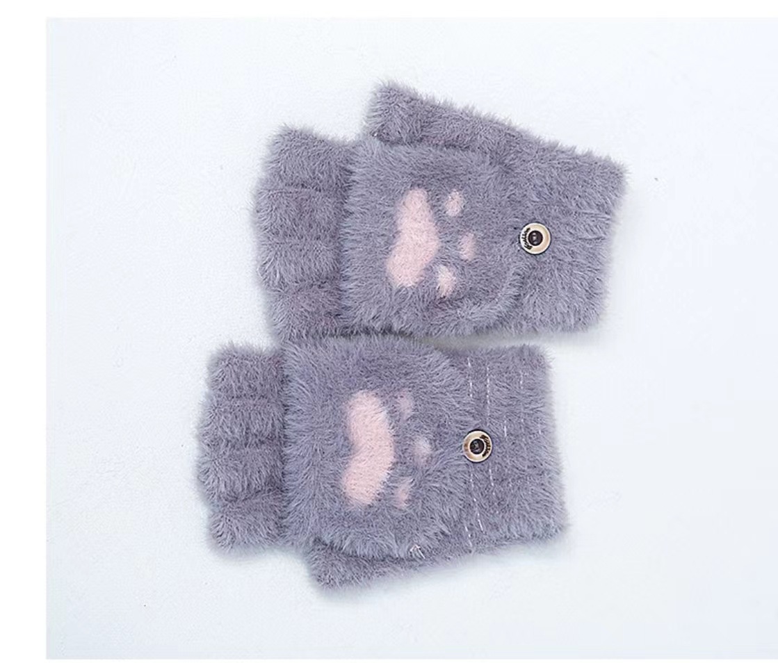 Dark gray plus light pink
