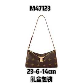 跨境女士麻将包单肩斜跨包印花黄皮手提包 一件无H代发