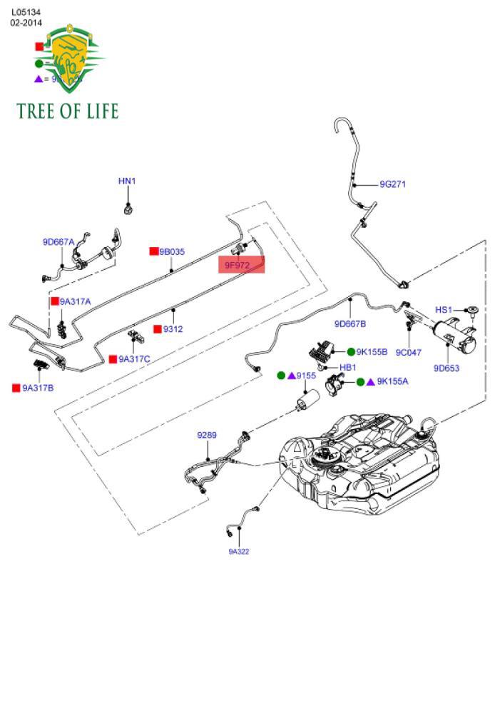 8W83-9F972-Aa Is Suitable for Ford Oil Pressure Sensor Fuel Pressure 8W839F972Aa