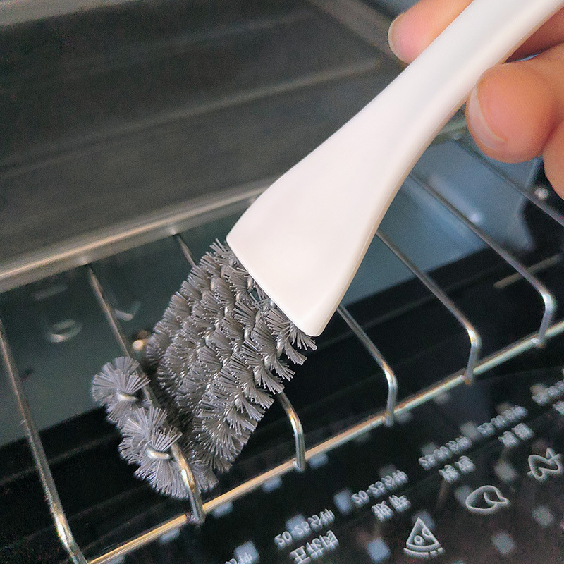 油烟机清洗刷子烧烤架缝隙清洁刷烧烤铁网架水槽灶台刷凹槽清洗刷