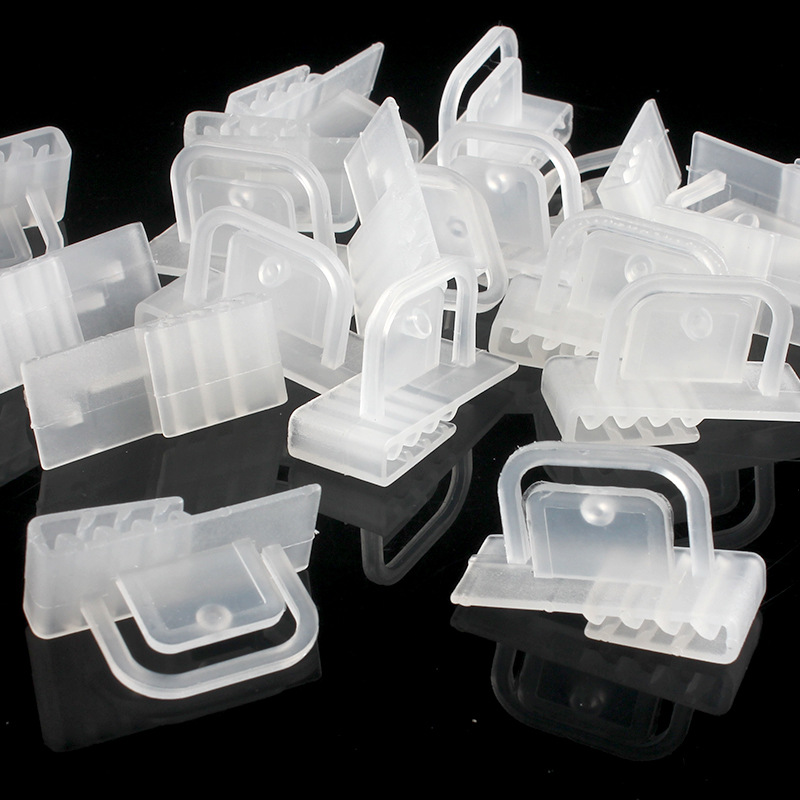 超市PVC通道促销卡夹塑料夹子水果店POP货架标签固定直夹卡扣夹